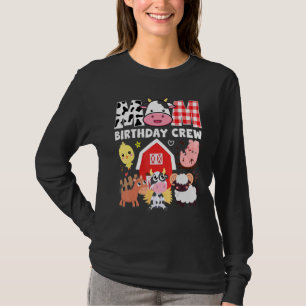 Camiseta Vaca Mãe Fazenda de Aniversário Tema Animais Crian