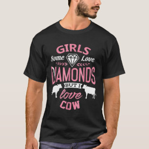 Camiseta Vaca Mas Eu Amo Cow Girl
