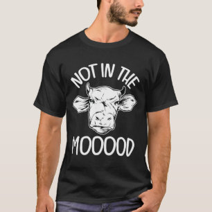 Camiseta Vaca Não No Humor Engraçado Vaca