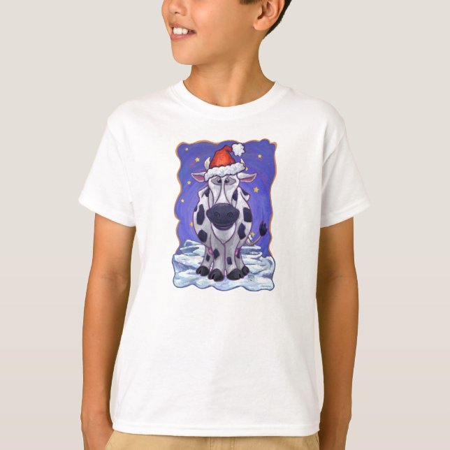 Camiseta Vaca Natal (Frente)