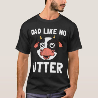 Camiseta Vaca Pai Como Nenhum Outro Dia dos Pais Fazenda