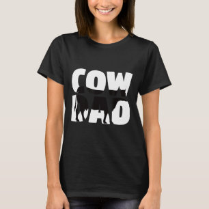Camiseta Vaca Pai Vaca Para Pai Animal do Zoológico
