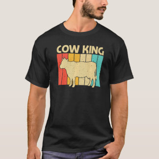 Camiseta Vaca Para Homens Meninos Vaqueiro Pecuária Leiteir