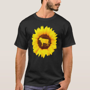 Camiseta Vaca Para Mulheres Homens Novilha Fazenda Gado Gir