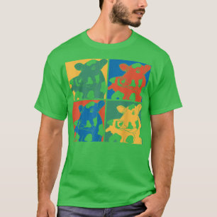 Camiseta Vaca-Pop de-Amante de os animais de cultivo de Faz