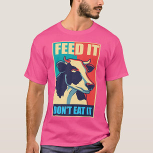 Camiseta Vaca protege animais amantes do leite vegetariano