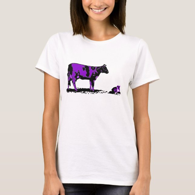 Camiseta Vaca Roxa (Frente)