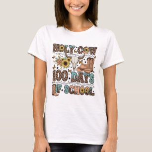 Camiseta Vaca Sagrada 100 Dias de Escola Ocidental Boho Cam