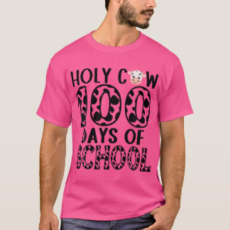 Camiseta Vaca Sagrada 100 Dias De Escola Professores Alunos