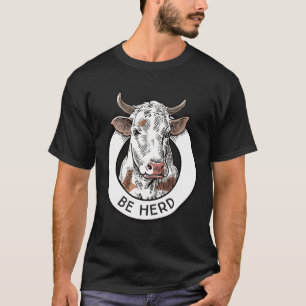 Camiseta Vaca Ser Manada Fazenda Mostrar Animais