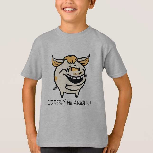 Camiseta Vaca sorridente (Frente)