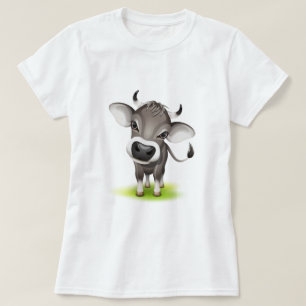 Camiseta Vaca suíça pequena