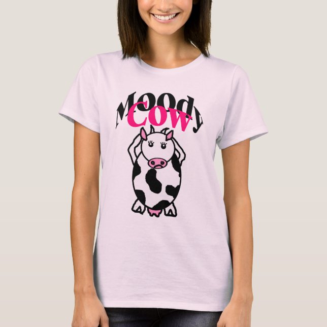Camiseta Vaca temperamental (Frente)