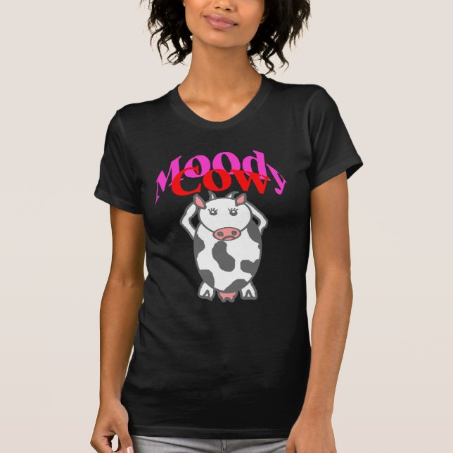 Camiseta Vaca temperamental (Frente)