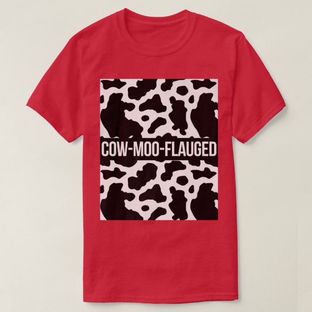 Camiseta Vaca Vaca Farmadora VacaMooFlauged Co (Frente do Design)