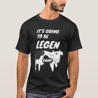 Camiseta Vaca Vai Ser Legendária Piada De Vaca