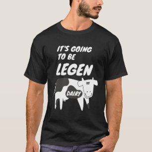 Camiseta Vaca Vai Ser Legendária Piada de Vaca