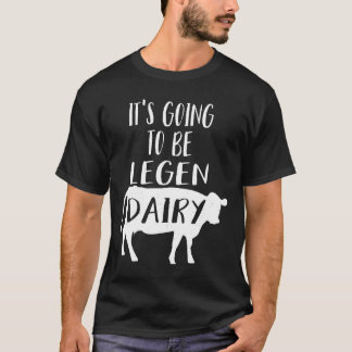 Camiseta Vaca Vai Ser Lendária Legendária
