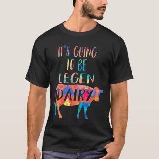 Camiseta Vaca Vai Ser Lendária Lendária Pintura