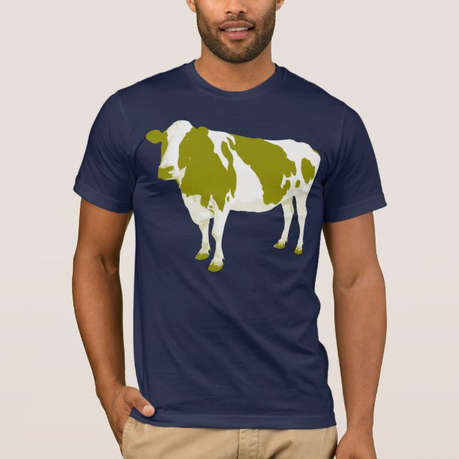 Camiseta Vaca verde agora (Frente)