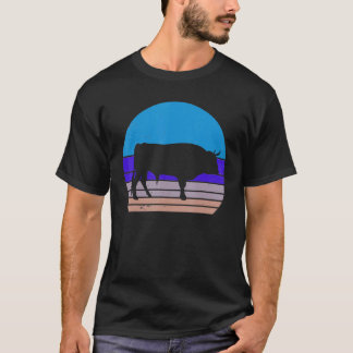 Camiseta Vaca Vintage Vaca Legal Animal 70s 80s