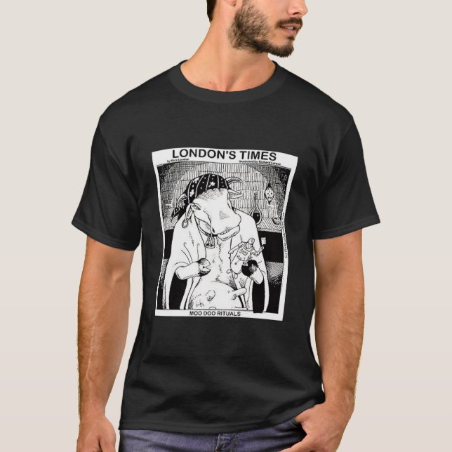 Camiseta Vaca Voo Doo de Nova Orleans (Frente)