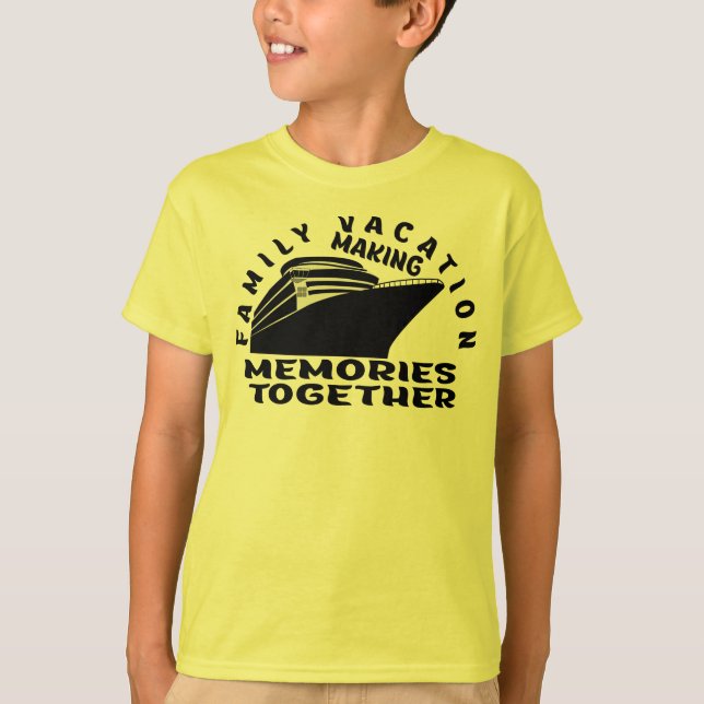 CAMISETA VACAÇÃO FAMILIAR. (Frente)