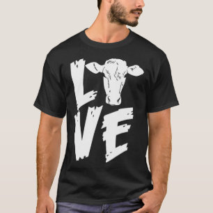 Camiseta Vacas amam  animal vaca  produtores de leite