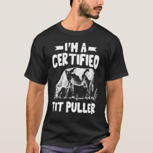 Camiseta Vacas De Corda De Corda De Pulverização Certificad
