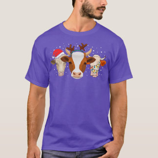 Camiseta Vacas de Natal Feio