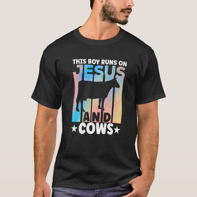 Camiseta Vacas de Roupa para fazendedores de vaca para cria (Frente)