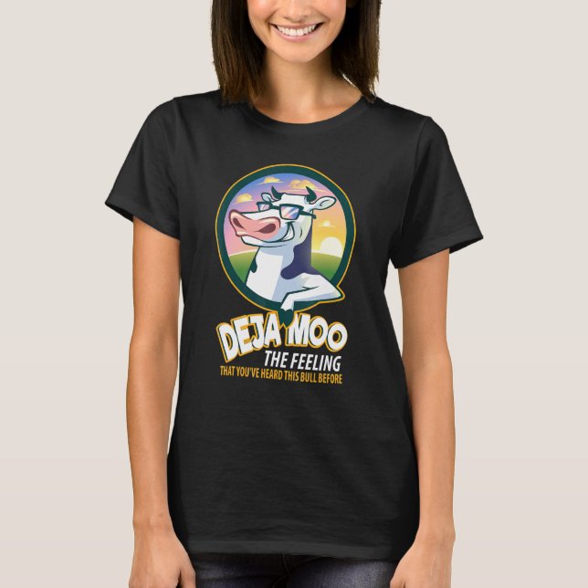 Camiseta Vacas Deja Moo Vaca (Frente)