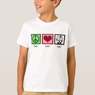 Camiseta Vacas do amor da paz