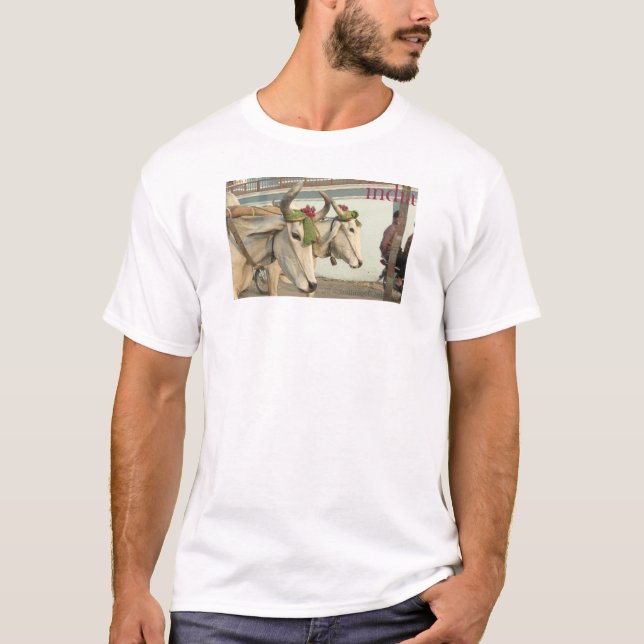 Camiseta Vacas em India (Frente)