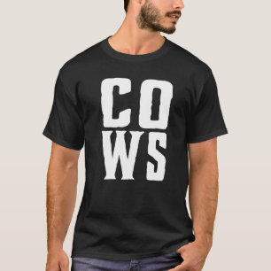 Camiseta Vacas Gritando Criação De Bovinos