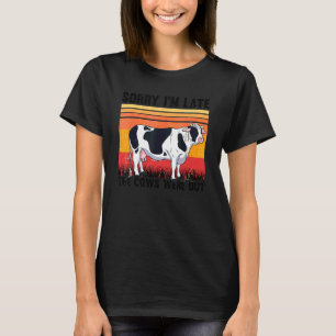 Camiseta Vacas Hilárias Produtores de Gado Esterco Fazendas