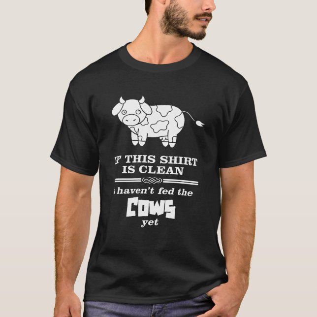 Camiseta Vacas Limpa (Frente)