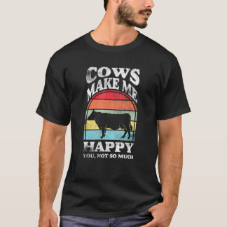 Camiseta Vacas me fazem feliz, você não tanto Fazenda Celei