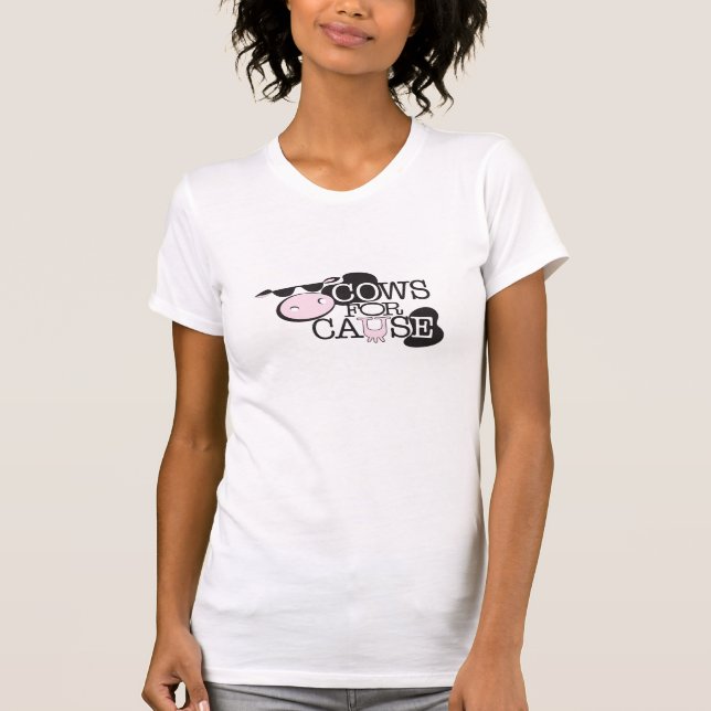 CAMISETA VACAS PARA A CAUSA (Frente)