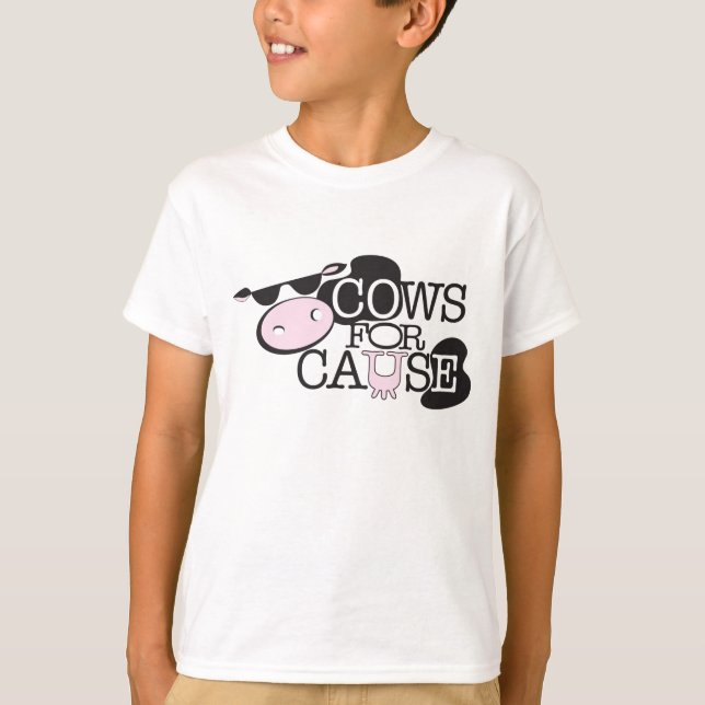 CAMISETA VACAS PARA CAUSA (Frente)