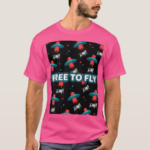 Camiseta Vacas Voadoras E Ufos