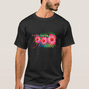 Camiseta Vacati da Família de Flores Tropicais Punta Gorda
