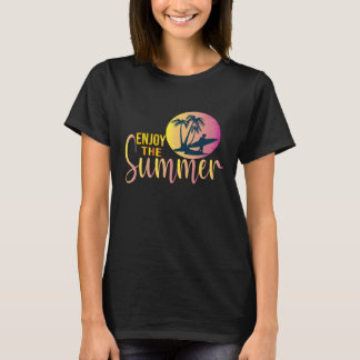 Camiseta Vacation Summer Enjoy The Summer Wave Surfing