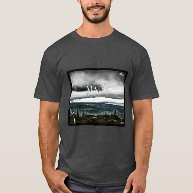 Camiseta Vacationland, Maine (Frente)