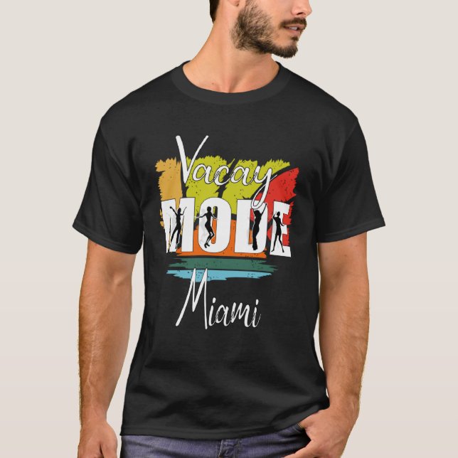 Camiseta Vacay Mode Summer Beach Vacing (Frente)