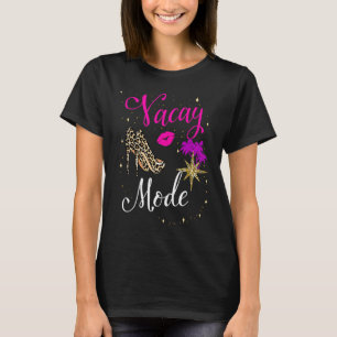 Camiseta Vacay Mode Vacay Beach Life Family Cruise Jama