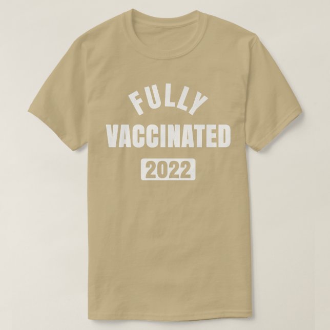 Camiseta Vaccinated 2022 Pro Vaccine Booster Shot Thanks Sc (Frente do Design)