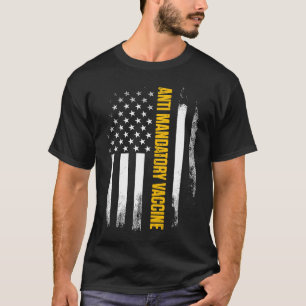 Camiseta Vacina Anti-Obrigatória Indicador Americano Contra