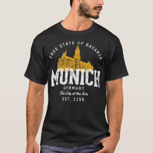 Camiseta Vacinação alemã Souvenir Munique