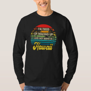Camiseta Vacinação da Ilha do Havaí - Sunset Retrohavaiano